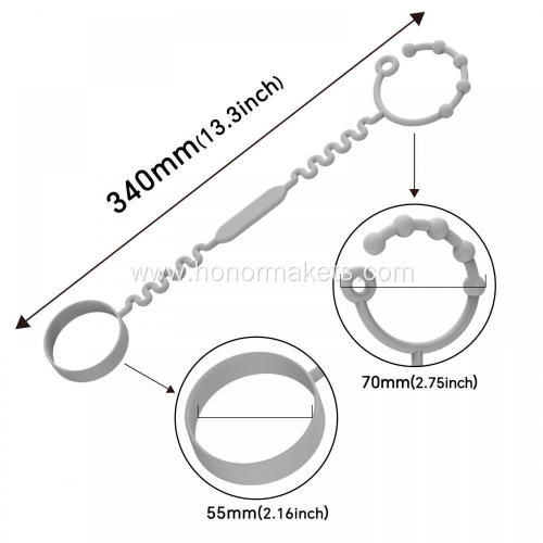 Silicone Baby dummy chain